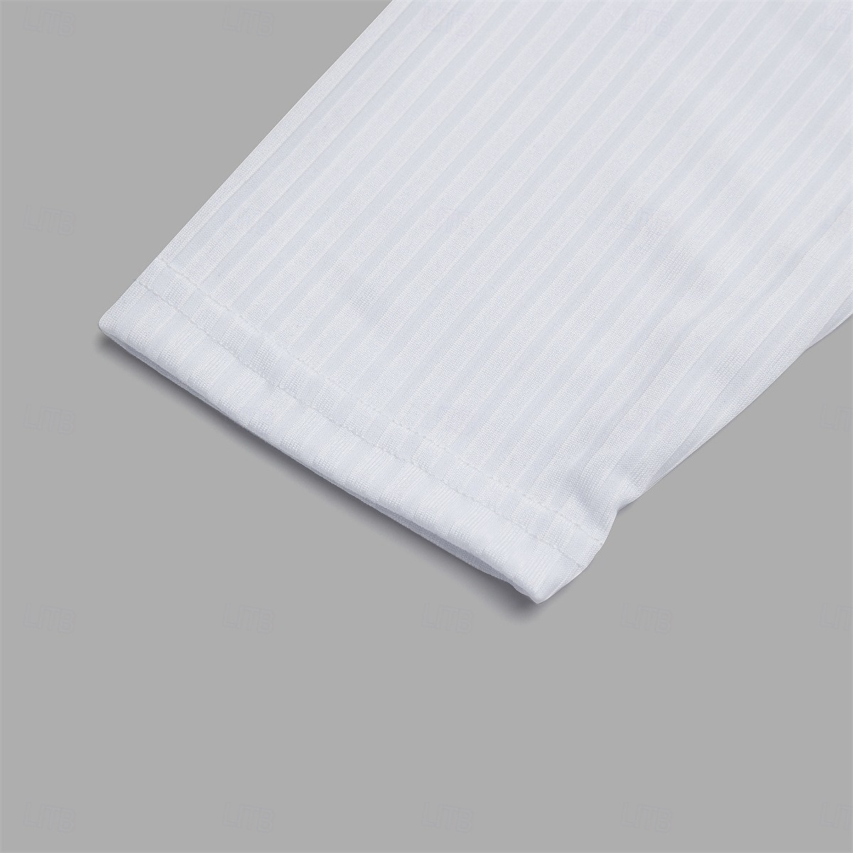 Homens Camiseta Camiseta de malha canelada T-shirt Camisa de manga longa Manga Longa Decote V Verão Todas as Estações Tecido Pit Strip Moda Designer Básico Tricôt Puro Férias Rua Casual Preto Branco de 2025 por $16.49 –P11