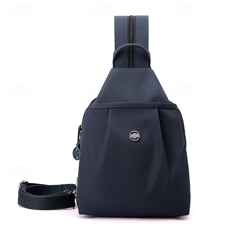 Bolso de viaje impermeable de dos vías, mini mochila para mujer 2025, bolso de pecho de tela Oxford antirrobo, mochila informal de moda para el hombro. 2026 - $30.99 –P17