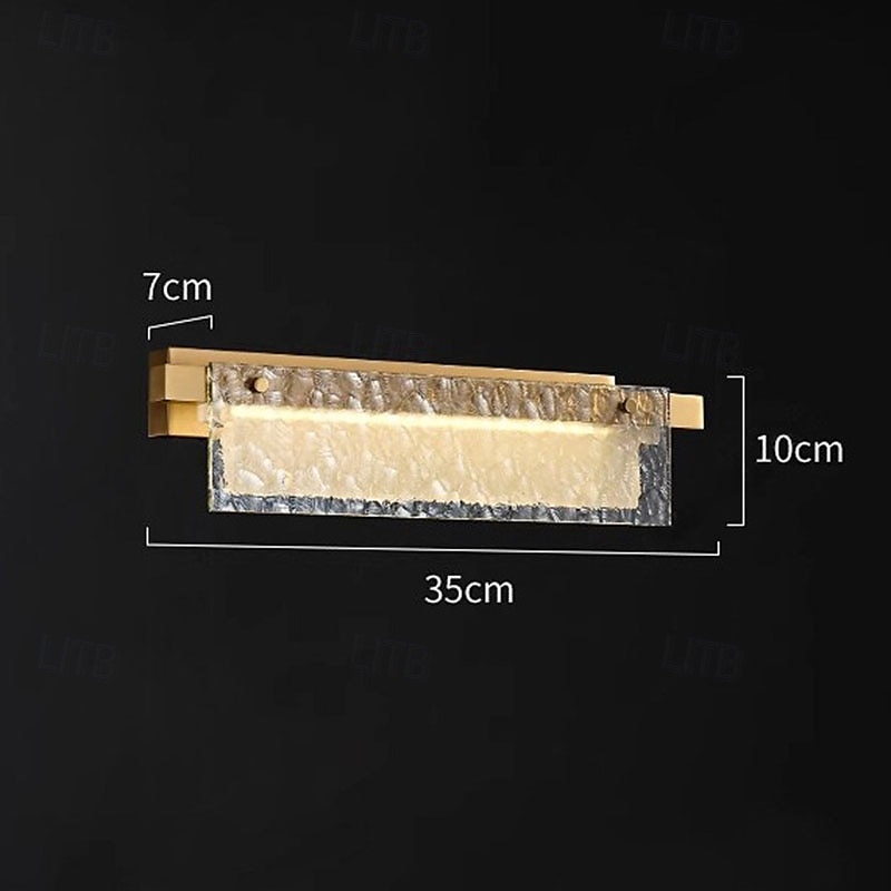 Applique da parete a led in cristallo di rame, design per interni, lampade da parete per camera da letto, bagno, corridoio, porta, scala 110-240 V del 2025 a $247.39 –P2