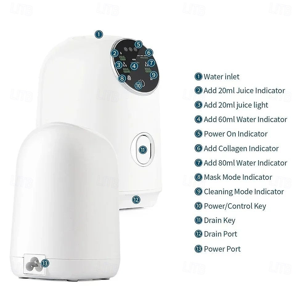 DIY Mask Maker Tools For Vegetable Fruits Mask Maker Skin Rejuvenation Moisturizing Eye Nose Lips Neck Hand Breast Mask Molds Valentine's Day Gift 2026 - $85.99 –P15