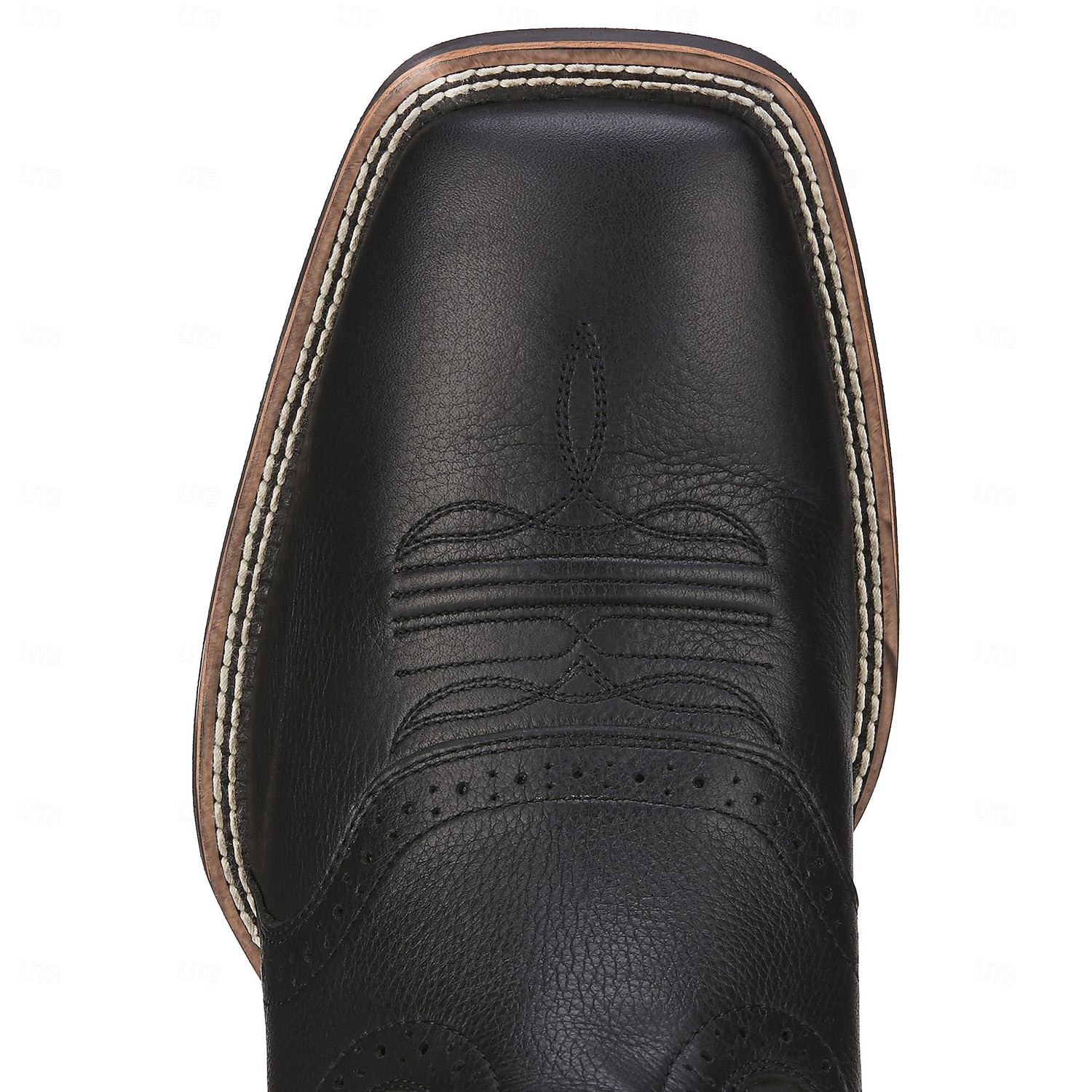 Zweifarbige Western-Cowboystiefel aus Kunstleder für Herren – klassisches besticktes Design, robuste Konstruktion, perfekt zum Reiten, für den Außenbereich und als Freizeitkleidung 2025 - $59.99 –P7