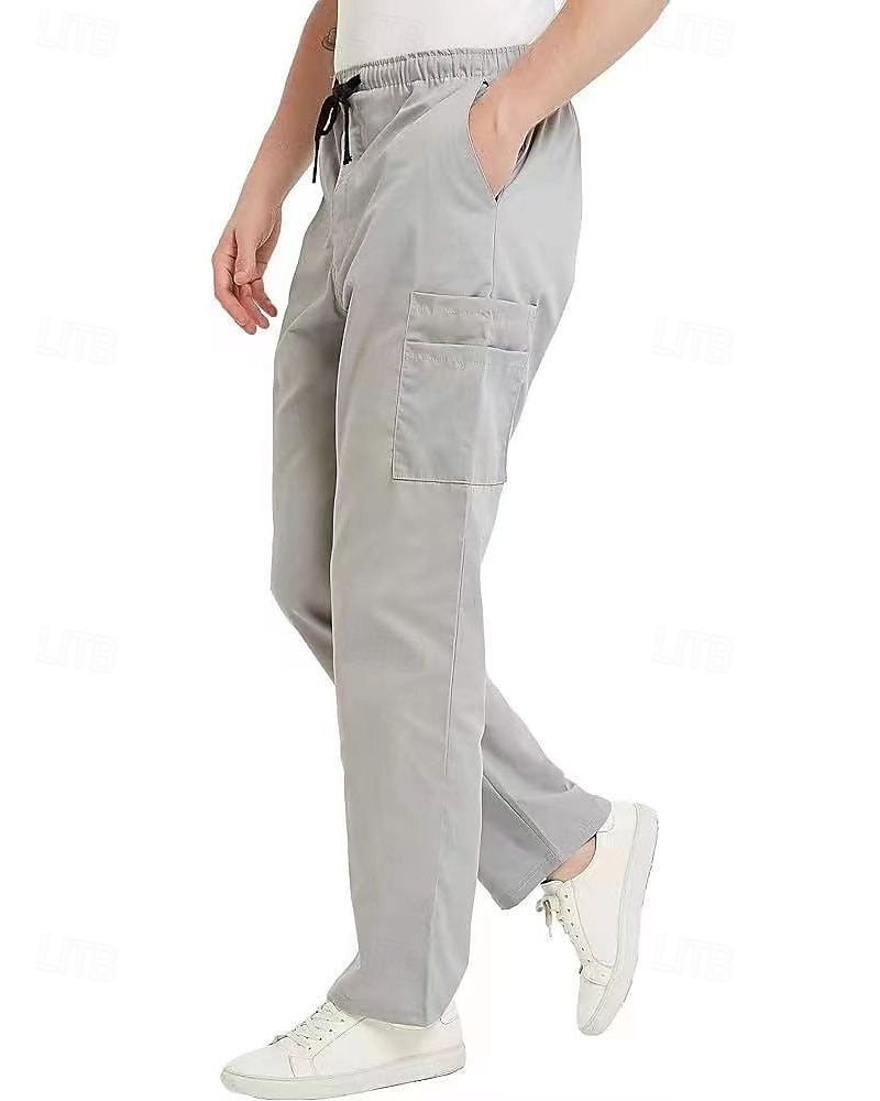 Per uomo Pantaloni Cargo Pantaloni Coulisse Elastico in vita Multi-tasche Semplice Indossabile All'aperto Quotidiano Campeggio & Escursionismo Moda Classico Nero Cachi del 2025 a $25.99 –P2