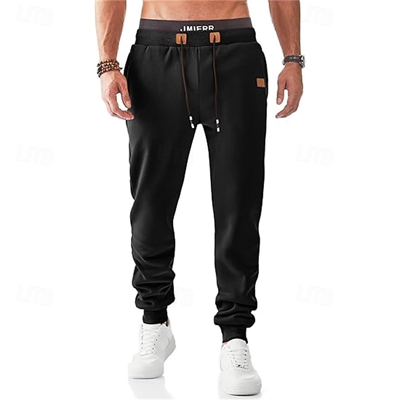 Per uomo Pantaloni in Pile Pantaloni da tuta Joggers Pantaloni invernali Pantaloni Coulisse Tasca Elastico in vita Semplice Comodità Caldo Sport all'Aperto Quotidiano Moda Casual Nero Giallo del 2025 a $21.99 –P1