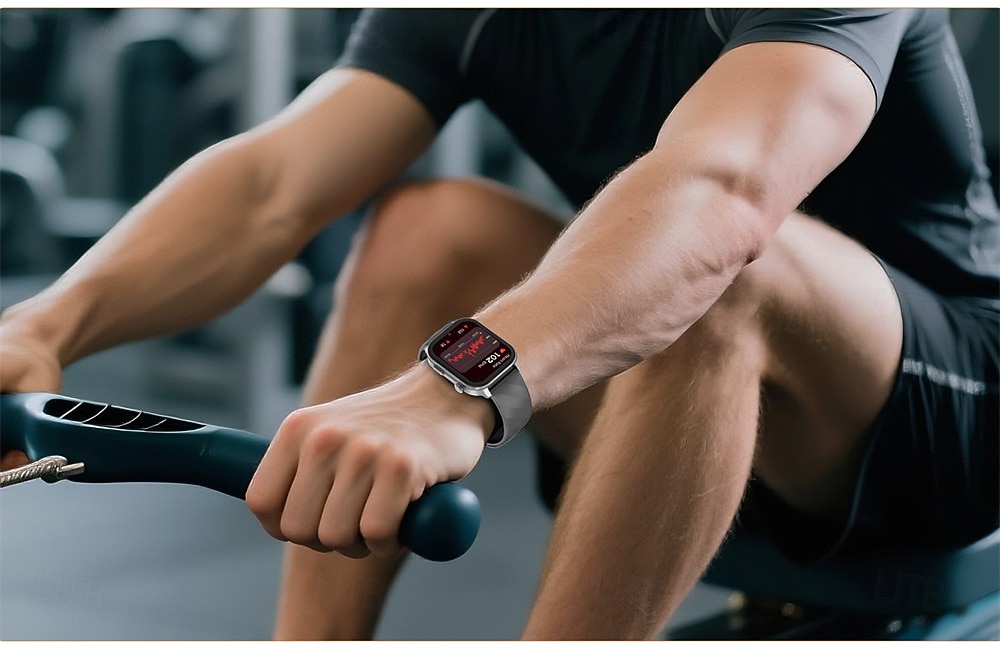 LC211 Smart Watch 2.01 inch Smartwatch Fitness Running Watch Bluetooth Temperature Monitoring Pedometer Call Reminder Compatible with Android iOS Women Men GPS Long Standby Hands-Free Calls IPX-5 2025 - $47.99 –P14