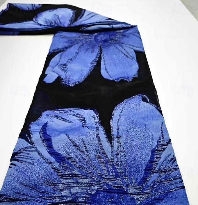 2025年 ブルーピンクAラインイブニングガウンエレガントドレスフォーマルウェディングフロアレングス半袖シャツカラーポケットナイロン花柄印刷リボン付き  コレクション – $169.99 –P2