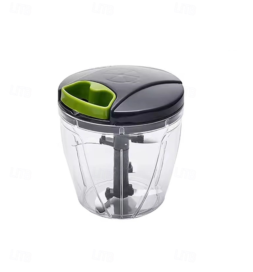 robot da cucina manuale, tritatutto per verdure con lame in acciaio inox, tritatutto portatile a mano con filo, taglia-aglio, taglia-cipolla per verdure, zenzero, frutta, noci, erbe aromatiche del 2025 a $15.99 –P14