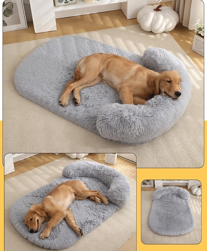 Letto per cani lungo e caldo in peluche materasso comodo per animali di grandi dimensioni per tutte le stagioni cuscino per divano in spugna lavabile e removibile per cani e gatti del 2025 a $28.99 –P3
