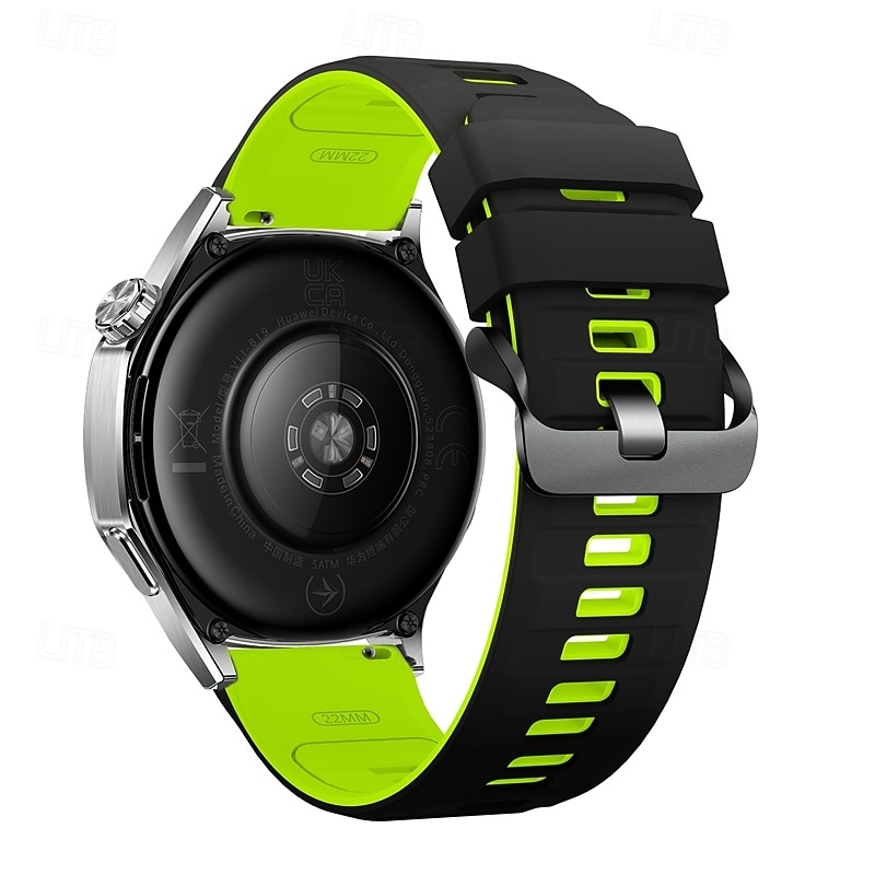 Pulseiras de Relógio para Samsung Galaxy Watch Ultra 47mm, Watch 8 Classic 46mm, Watch 6 Classic 47mm, Watch 5 Pro 45mm, Watch 4 Classic 47mm Aço Inoxidável Silicone Substituição Alça Dois tons de 2025 por $12.99 –P4
