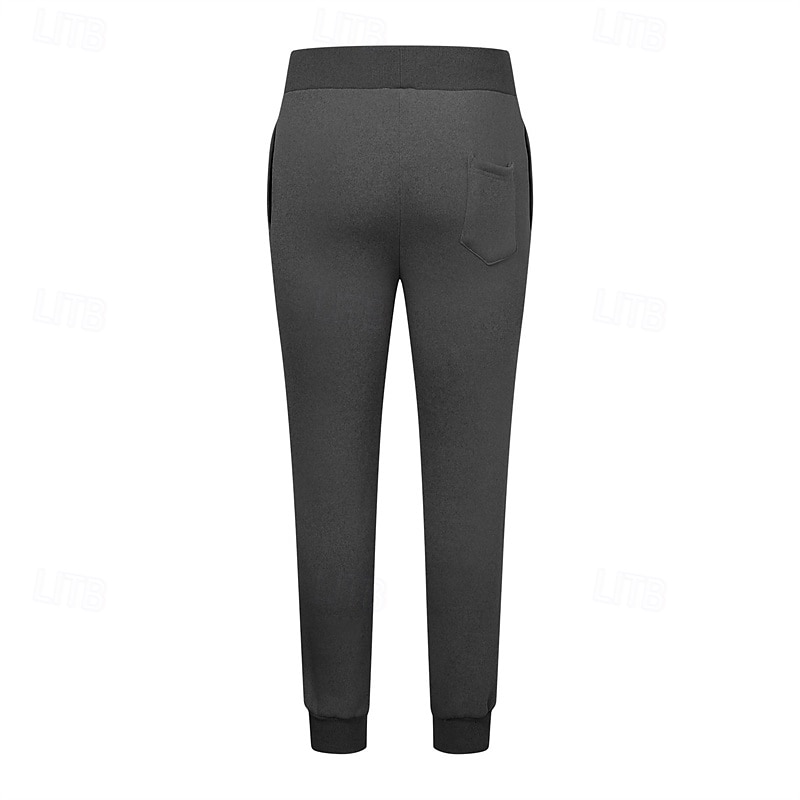 Per uomo Pantaloni in Pile Pantaloni da tuta Joggers Pantaloni invernali Pantaloni Coulisse Tasca Elastico in vita Semplice Comodità Caldo Sport all'Aperto Quotidiano Moda Casual Nero Giallo del 2025 a $21.99 –P17