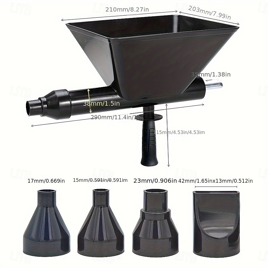 Akumulátorová ruční pistole na cementovou spárovací hmotu - odolná konstrukce z plastu a kovu, ergonomická rukojeť &přesná tryska pro utěsnění okenních/dveřních rámů, nástroj pro kutily, stavební 2026 - $54.99 –P3