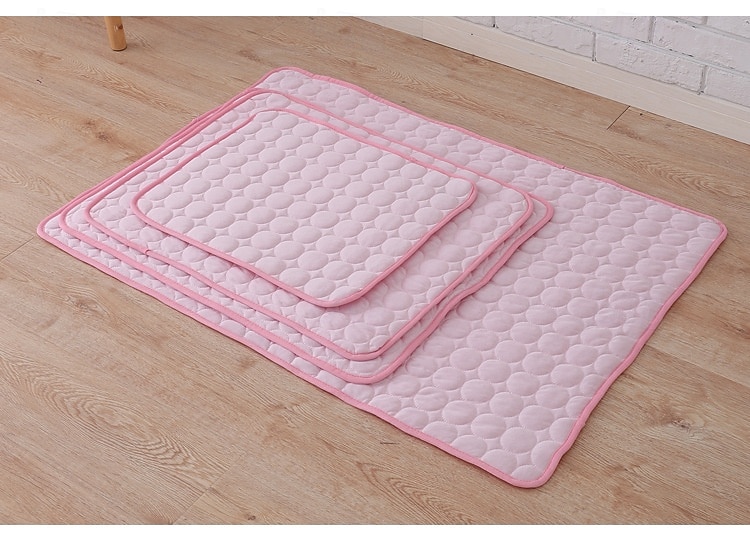 Avkjølende pet matte hunder og katter sommer is silke pet seng pad pustende sofa pute varmt vær 2025 - $5.49 –P2