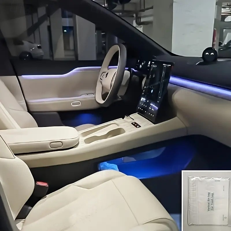 Pacote com 100 sacos de lixo descartáveis grossos – sacos de vômito duráveis para carro, cozinha, quarto, escritório, viagens, acampamento &uso de escritório de 2026 por $15.99 –P10