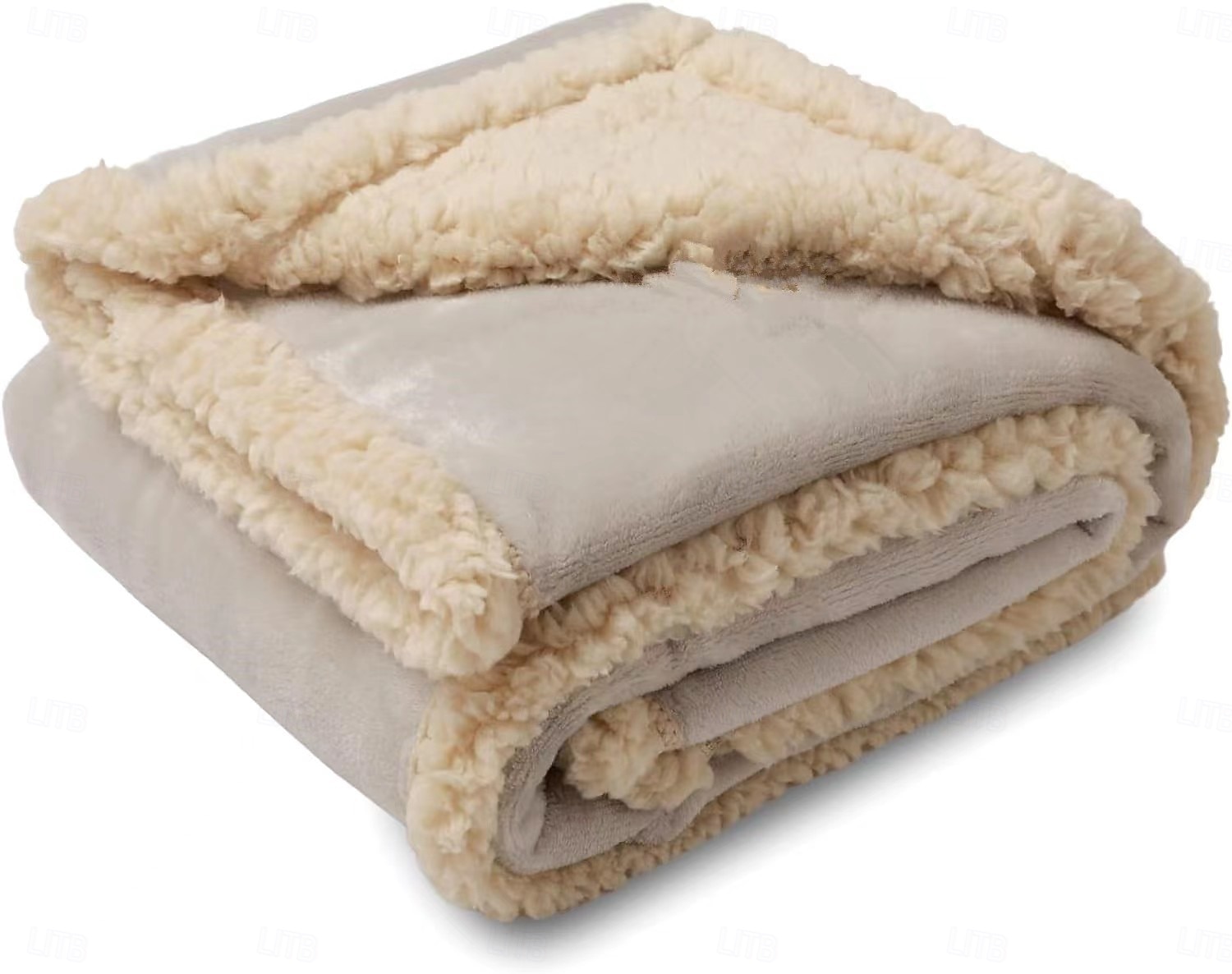 Pătură impermeabilă pentru animale de companie pătura groasă din flanel și sherpa pentru patul animalelor de companie pătură moale din catifea pentru câini 2025 - $11.49 –P3
