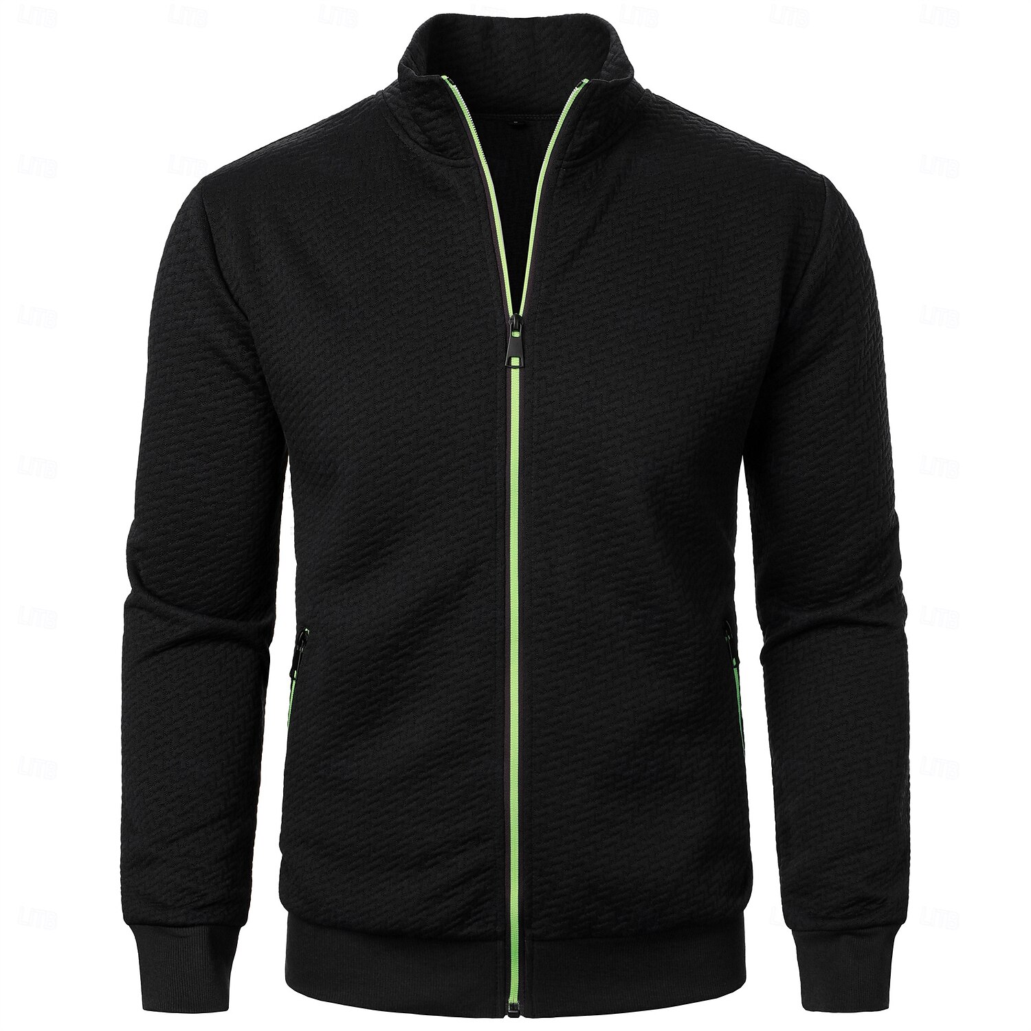 Men's Outdoor Jacket Sport Coat Formal Home Pocket Minimalist Spring Fall Solid Color Active Neutral Shirt Collar Regular Black Burgundy Navy Blue Khaki Grey Jacket 2026 - $28.99 –P7