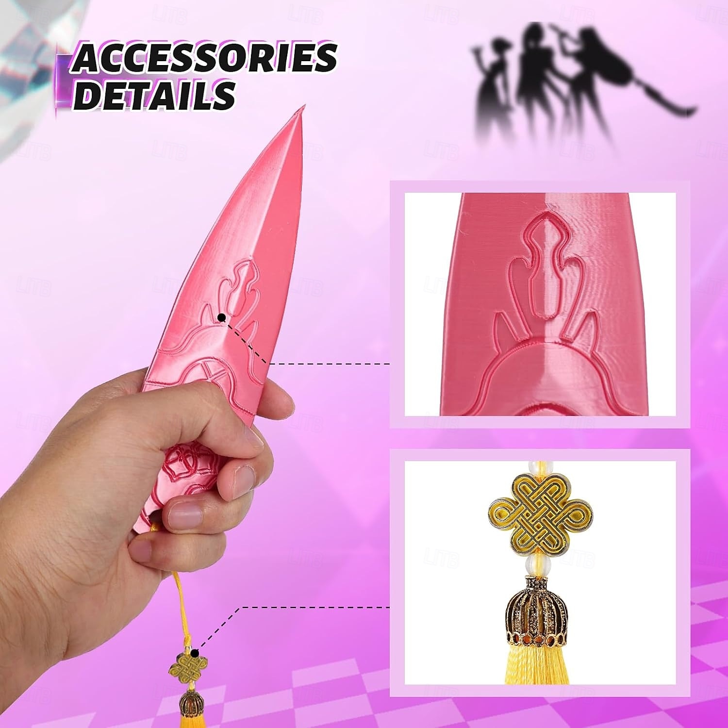 Cacciatori di demoni KPop Zoey Cacciatori di demoni Accessori Cosplay di film for Per uomo Per donna Adulti Halloween Carnevale Performance Halloween del 2025 a $35.99 –P5