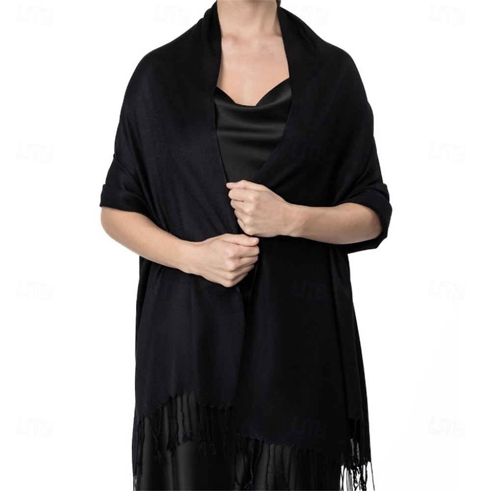 Pashmina Shawls and Wraps for Evening Dresses Large Soft Pashminas Wedding Shawl 2025 - $26.99 –P7