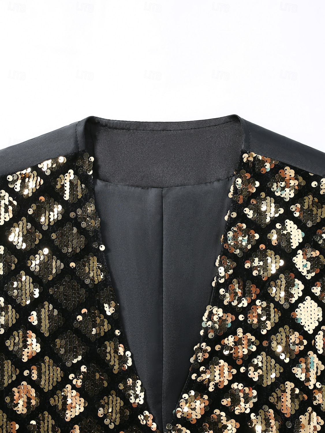 Roaring 20s 1920s Retro Vintage Waistcoat Gentleman Gangster Sequins Sequin Fancy Dress Men's Carnival Costume Christmas Halloween Carnival Cocktail Party Theme Party Bachelorette Party Adults' Vest 2026 - $43.99 –P6