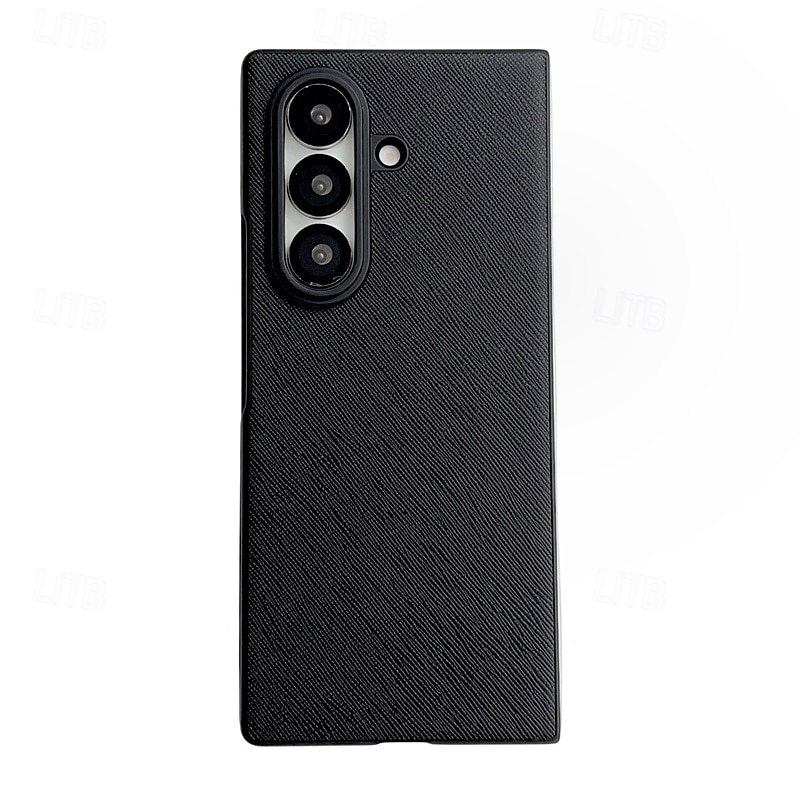 telefono Custodia Per Samsung Galaxy Piegatura a Z 7 Z Fold 6 Z Fold 5 Z Fold 4 Copertura Posteriore Resistente agli urti Retrò TPU Pelle PU del 2025 a $11.99 –P1
