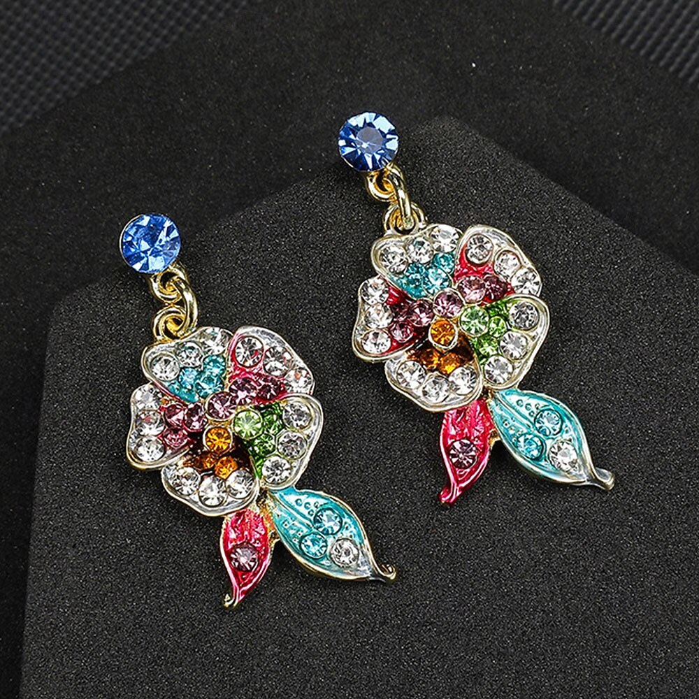 Sady šperků 2 Kubický zirkon Chrome 1 x náhrdelník Náušnice Dámské Elegantní Vinobraní Módní Retro styl Klasika Květinový motiv Sada šperků Pro Svatební Párty Svatební host 2025 - $23.99 –P12