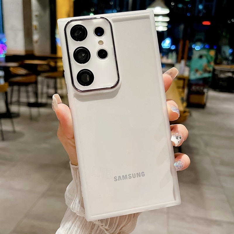 τηλέφωνο tok Για Samsung Galaxy S25 S25 Edge S24 S24 FE S23 Ultra Plus S22 Plus Ultra A16 A55 5G A35 5G A25 Πίσω Κάλυμμα Ανθεκτική σε πτώσεις Διαβάθμιση χρώματος Σιλικόνη 2025 - $7.99 –P3