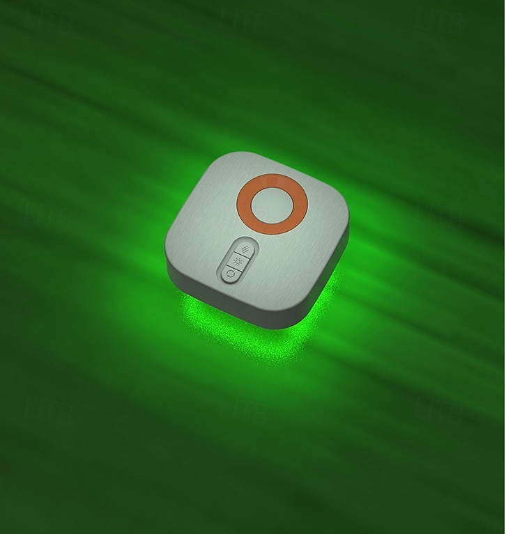 1 pz 68mm luce di rilevamento umano rbg luce d'atmosfera colorata regolabile dimmerabile luce notturna a led a colori luce da letto spina ue/us del 2025 a $14.99 –P3