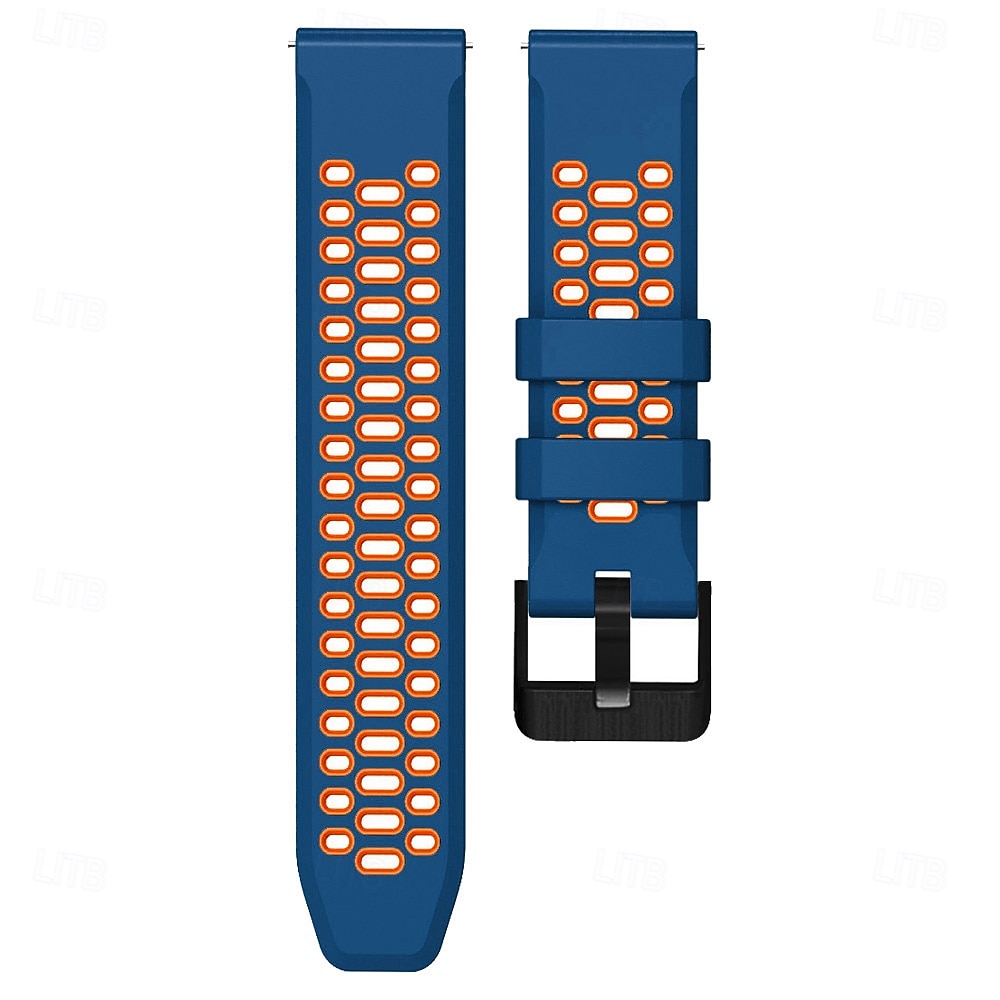 Bracelet de Montre  pour Garmin Samsung Huawei Amazfit Polar Xiaomi Ticwatch GTR 4/3 Pro / 3/2/2e / 47mm, Stratos 3/2S / 2, Pace 1 GT Watch / GT 2 Pro / GT 46mm / GT 2 46mm / GT 46mm / GT Active de 2025 ? $15.99 –P10