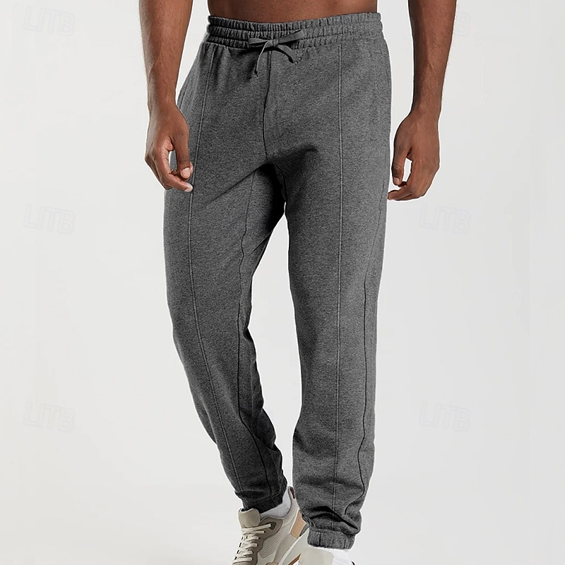 Herren Jogginghose Hose Kordelzug Tasche Elastischer Bund Einfach Komfort Atmungsaktiv Täglich Outdoor Ferien Urlaub Mode Blau Schwarz Mikroelastisch 2026 - $22.99 –P24