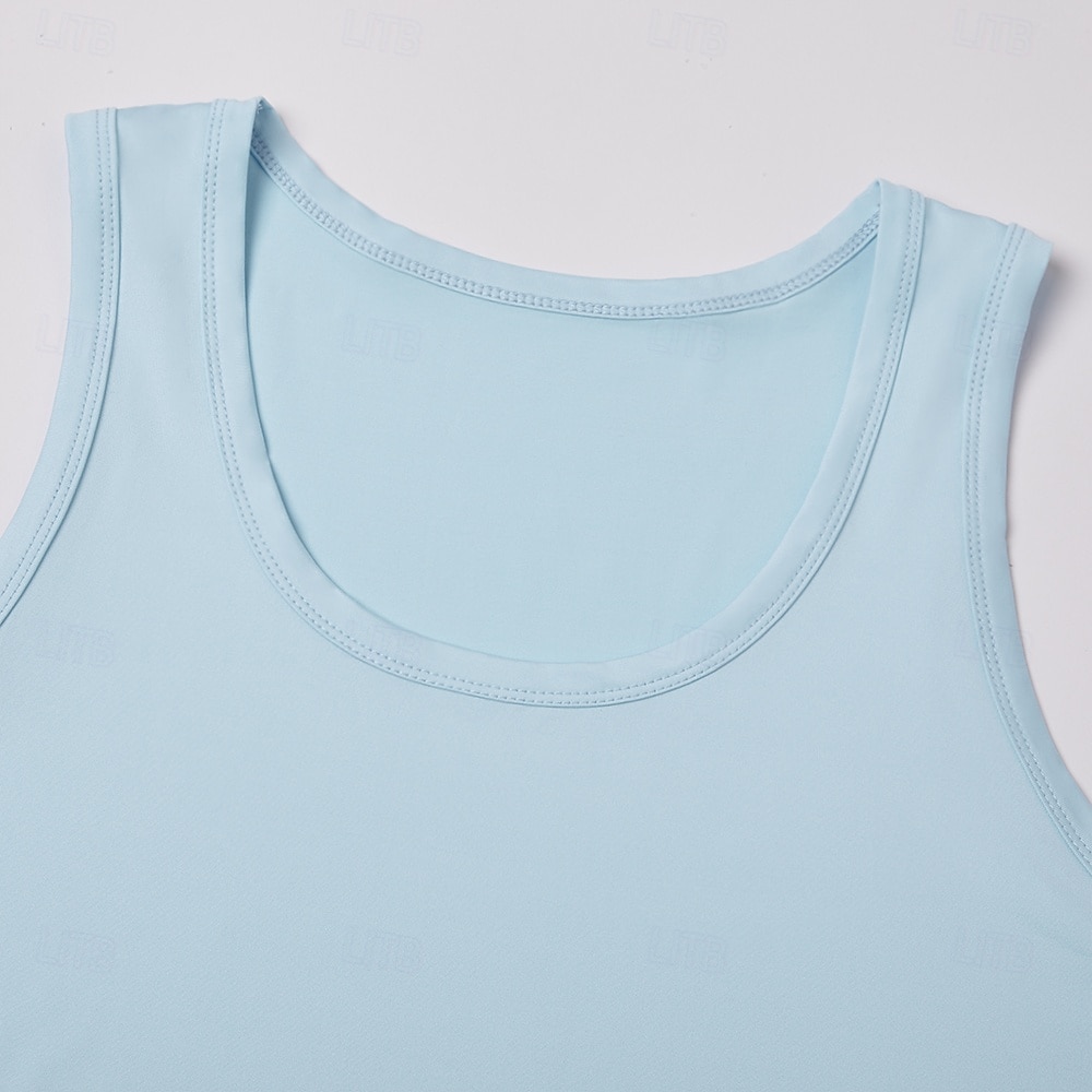 Herren Tank Top Weste Unterhemd Ärmelloses Shirt Ärmellos Rundhalsausschnitt Sommer Einfarbig Einfach Mode Klassisch Bequem Straße Lässig Sport Schwarz Weiß Rote Top T-Shirt für Herren 2026 - $12.49 –P10