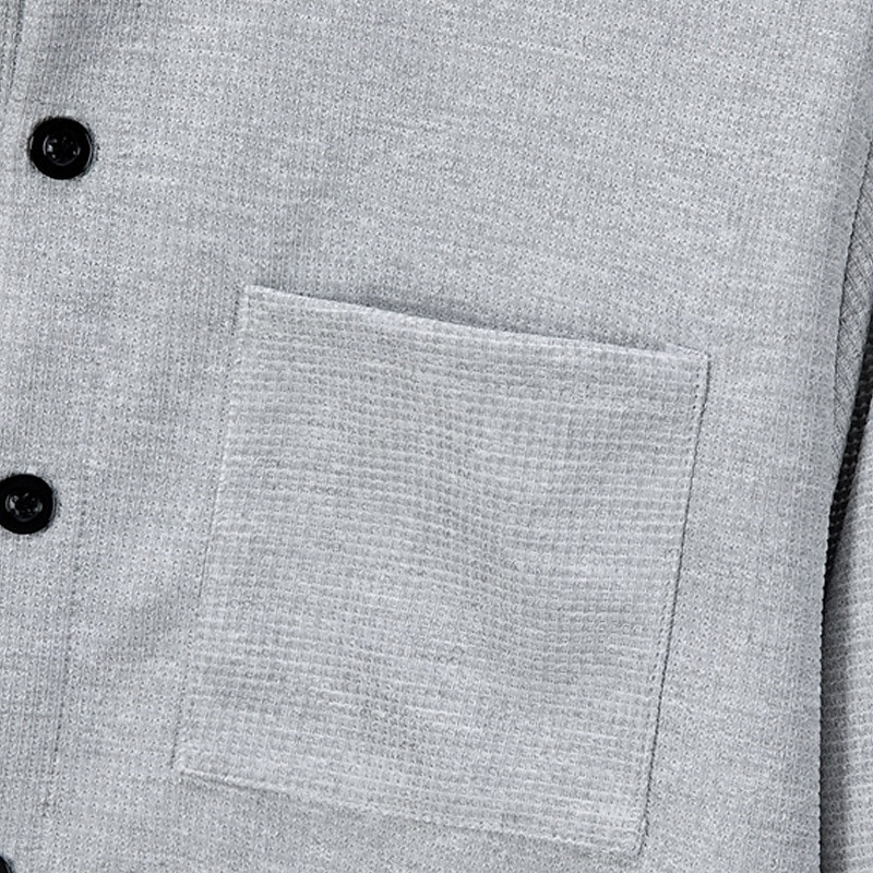 Муж. Рубашка Летняя рубашка Повседневная рубашка Пляжная рубашка Кнопка рубашка Черный Белый Винный Темно-зеленый Хаки Длинный рукав Полотняное плетение Воротник-стойка Отпуск Гавайский Карман Одежда 2025 - $28.99 –P7