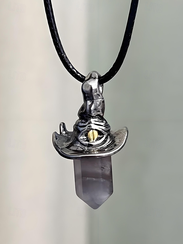 Femmes Collier pendentif Collier Pierre Précieuse & Cristal Alliage ancien Exagéré Halloween Rond de 2025 ? $9.99 –P8