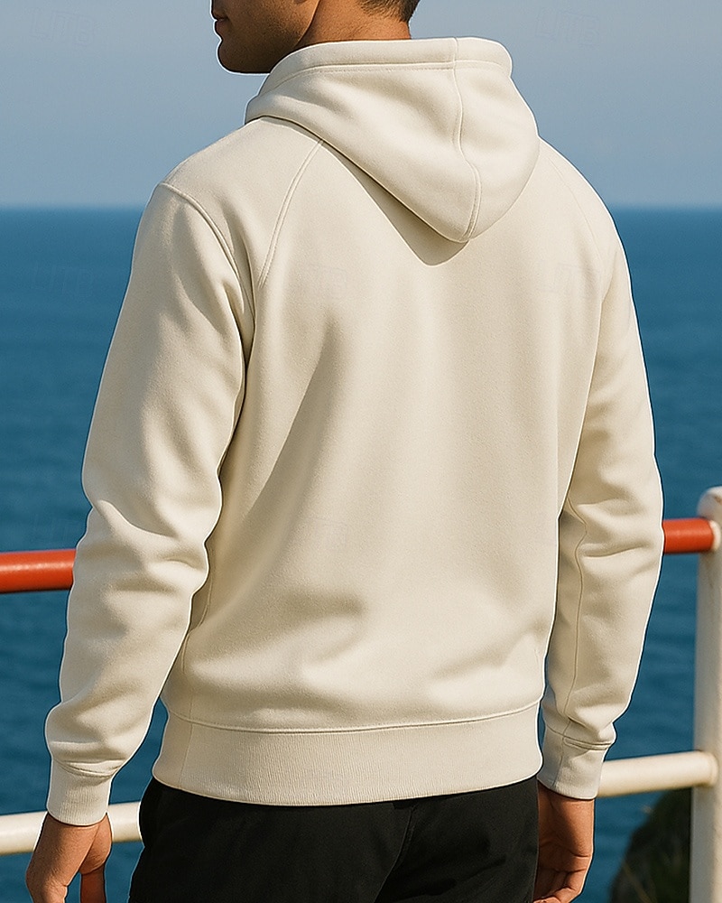 Hombre Sudadera informal Sudadera con capucha Con bolsillos Manga Larga Camiseta Ropa Deportiva Otoño Color sólido Moda Al Aire Libre Viaje Corriendo Ropa de deporte Ropa de Deporte Negro Amarillo 2025 - $21.99 –P2