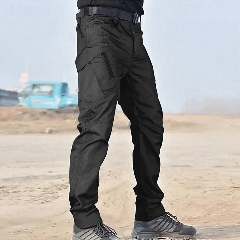 Men's Cargo Pants Tactical Pants Trousers Hiking Pants Buttons Multi Pocket Plain Wearable Outdoor Daily Camping & Hiking Fashion Classic Black Green 2026 - $20.99 –P1