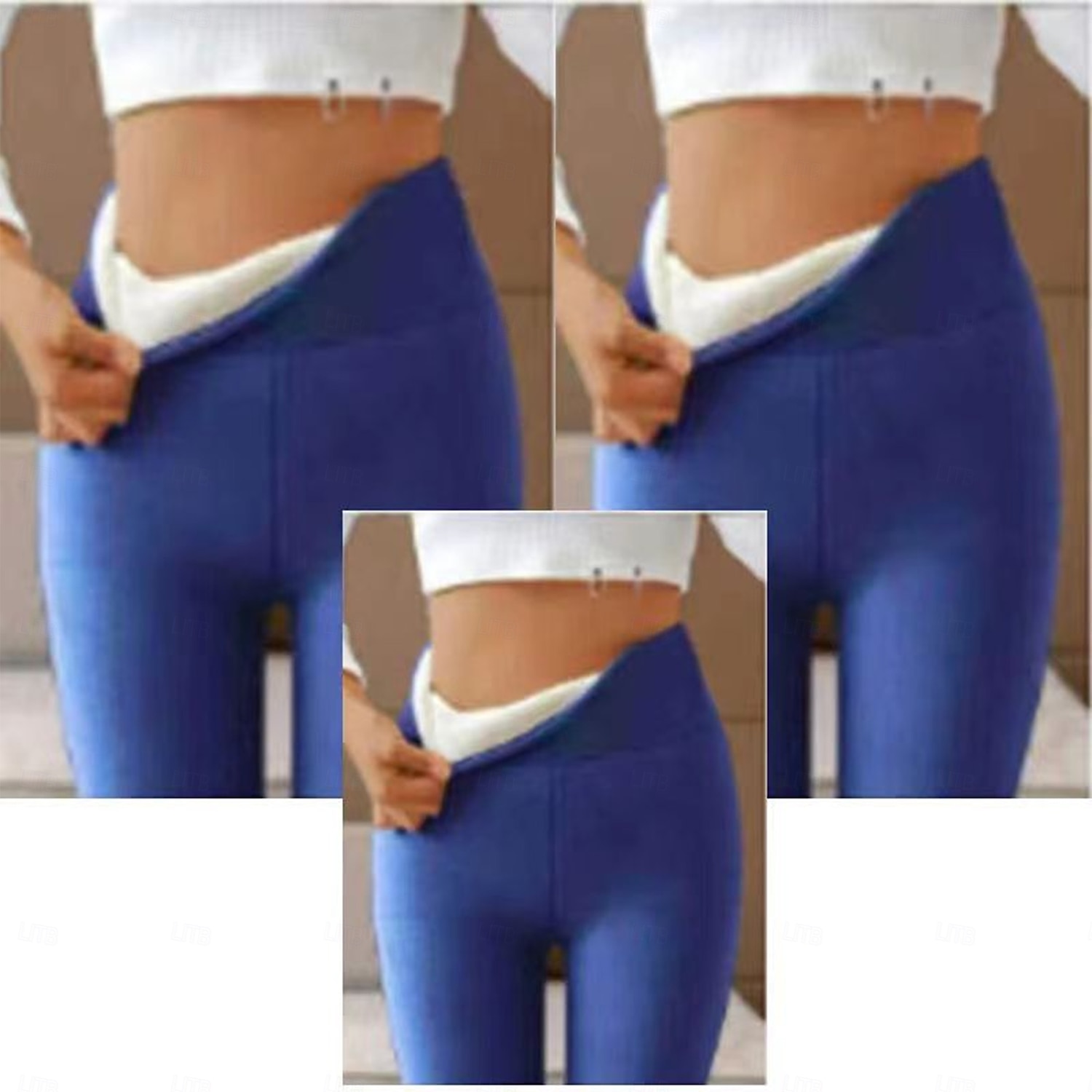 Per donna Taglia EU / US Snello Leggings comodi Più velluto Lunghezza intera Vita Alta Semplice Caldo Sollevamento glutei Caldo Micro-elastico Abbigliamento quotidiano Inverno Grigio scuro Vinaccia del 2025 a $15.99 –P6