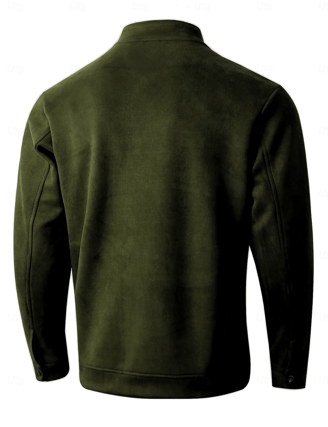 Herren Freizeitjacke Alltagstauglich Verschleißfest Wasserdicht Basic Frühling & Herbst Einfarbig Lässig Oberbekleidung Stehkragen Regulär Schwarz Königliches Blau Armeegrün Dunkelkaffee Dunkelgray 2025 - $38.99 –P6