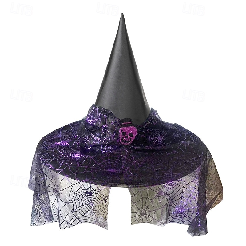 Bambini Ragazze Cappelli e berretti Dolce Feste Halloween cappello Patchwork Argento Nero del 2025 a $3.99 –P11
