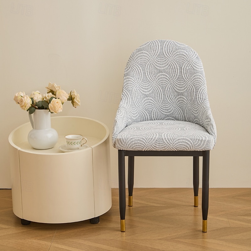 Matstolsöverdrag för hemmet i polarfleece, stretchigt tyg, mjukt och varmt sittöverdrag som passar de flesta stolar, maskintvättbart 2025 - $21.99 –P11