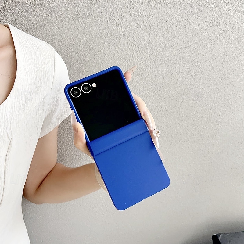 טלפון מגן עבור סמסונג גלקסי Z Flip 7 Z Flip 6 Z Flip 5 Z Flip 4 כיסוי אחורי עמיד בזעזועים רטרו סיליקון 2025 - $10.99 –P13
