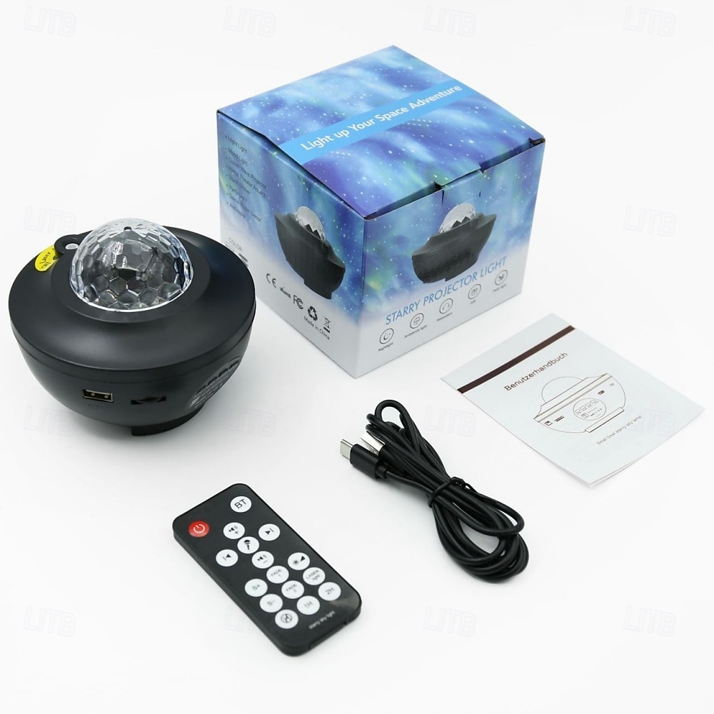 Galaktický projektor vánoční dárkové světla projektor pro ložnici noční světla s bílošumovým časovačem a dálkovým ovládáním hvězdné noční světlo pro dospělé dekorace ložnice dárky pro děti dekorace 2025 - $20.99 –P3
