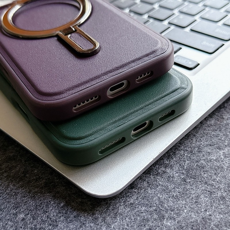 2025年 電話 ケース 用途 iPhone 16 15 14 Pro Max Plus 16e 13 Pro Max バックカバー 磁石バックル キックスタンド 耐衝撃 レトロ風 TPU PUレザー  コレクション – $10.99 –P2