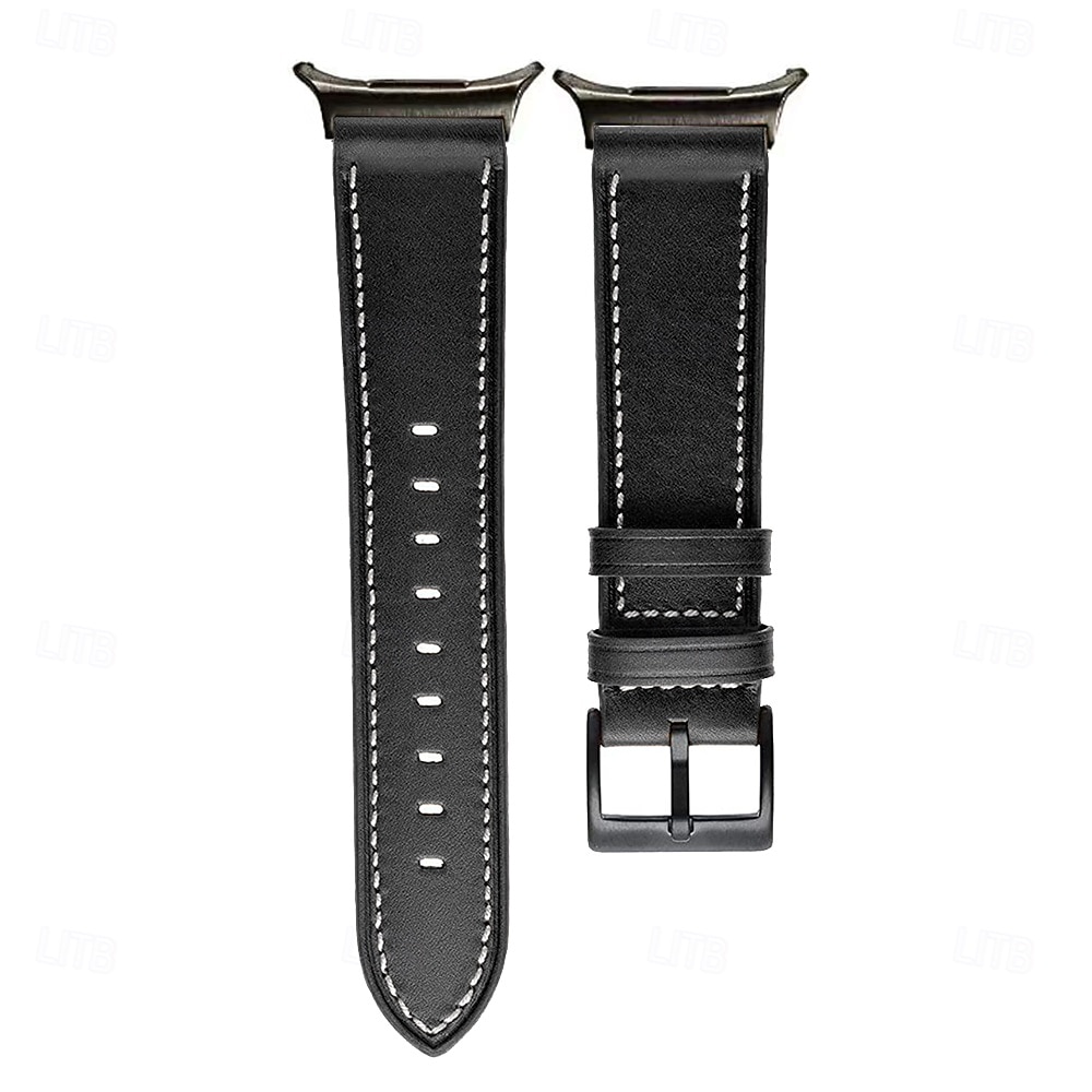 Óraszíj mert Samsung Galaxy 8. óra 40/44 mm 8. óra klasszikus 46 mm Műbőr Csere Szíj Állítható Rozsdamentes acél csat Bőr Link Karszalag 2025 - $18.99 –P4