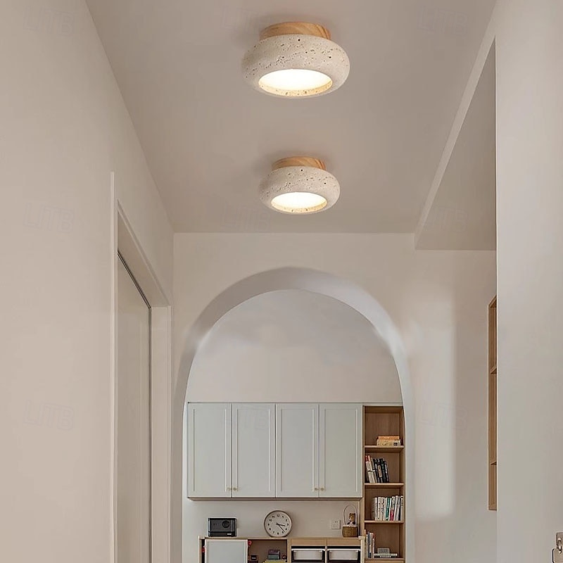 LED Ceilling Light Stone Flush Mount Ceiling Light 15cm Ceiling Lamp for Living Room Corridor Aisle 2025 - $71.99 –P1