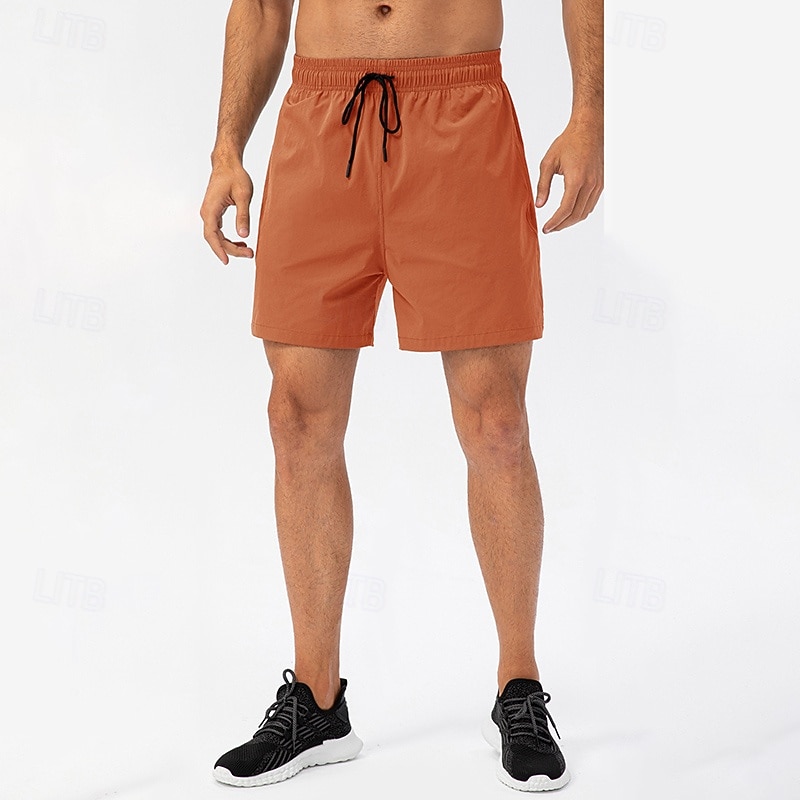 Муж. Шорты для бега Тренировочные шорты С карманами Завышенная Нижняя часть Одежда для спорта и отдыха Для спортивного зала Тренировка Быстровысыхающий Легкость Тренажерный зал Баскетбол Спортивная 2025 - $25.99 –P11