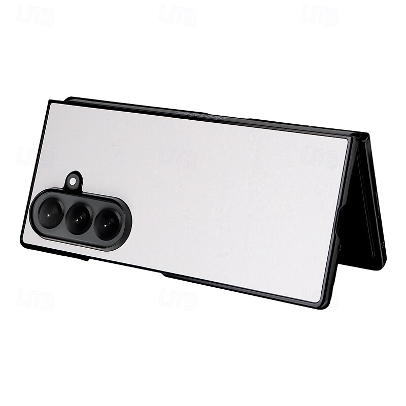 telefono Custodia Per Samsung Galaxy Piegatura a Z 7 Z Fold 6 Z Fold 5 Z Fold 4 Copertura Posteriore Resistente agli urti Retrò TPU Pelle PU del 2025 a $9.99 –P8