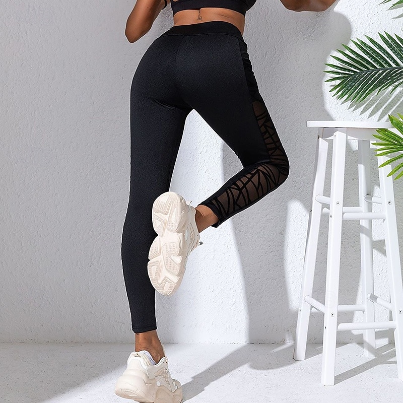 Γυναικεία Παντελόνι συμπίεσης Γιόγκα κολάν Με τσέπες Έλεγχος κοιλιάς Ψηλή Μέση Γυμναστήριο Αθλητικά Τρέξιμο Παντελόνια Φούστες Συμπαγές Χρώμα Μαύρο Φθινόπωρο Αθλητισμός Ρούχα Γυμναστικής 2026 - $16.49 –P6