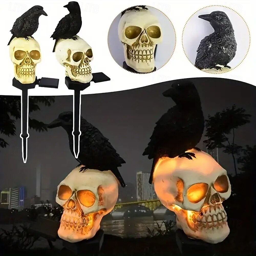 rășină solară Halloween dovleac rotund joben pălărie dovleac ochelari dovleac fantomă vrăjitor dovleac cap de pisică dovleac fantomă ascuțită pălărie fantomă mantie pisică cioară schelet curte în aer 2025 - $16.99 –P2