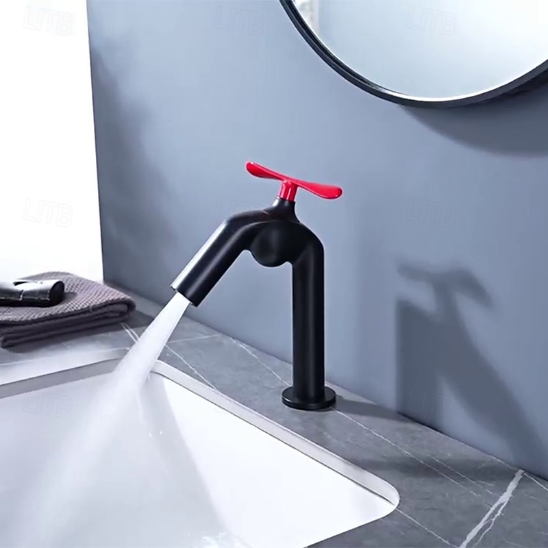 Baie Chiuveta Robinet - Clasic Pictate finisaje Piesă Centrală Singur mâner o gauraBath Taps 2025 - $153.99 –P5