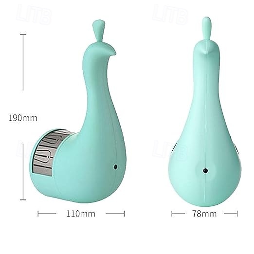 1 pz luce di proiezione pavone telecomando luce notturna da parete camera da letto testata del letto luce d'atmosfera colorata luce notturna creativa di ricarica USB del 2025 a $12.99 –P8