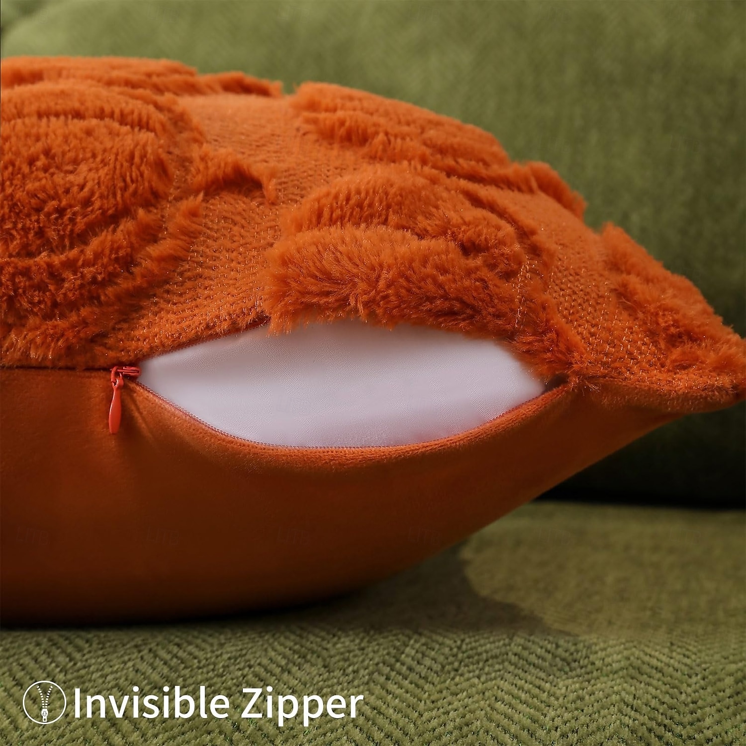 2026年 秋用クッションカバー 18 x 18インチ 感謝祭やハロウィーンの装飾用カボチャクッションカバー、ラストベージュとホワイト、ソファベッドの装飾  コレクション – $10.99 –P4