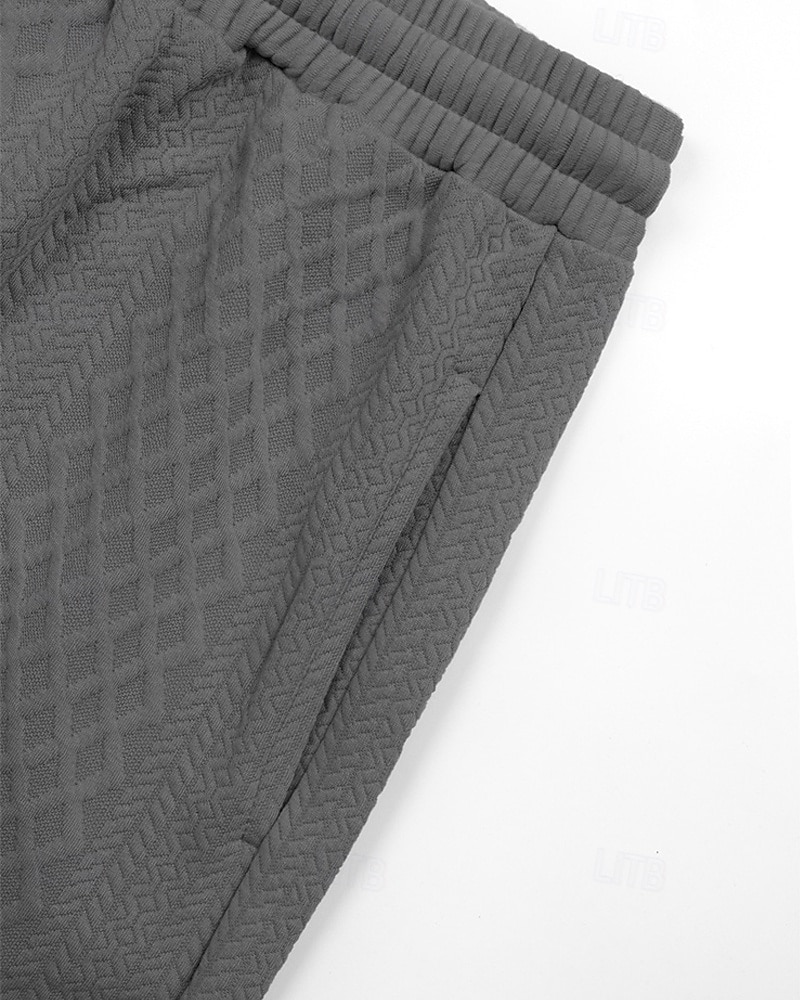 Męskie Spodnie dresowe Uprawiający jogging Spodnie Żakard Ściągana na sznurek Kieszeń Równina Komfort Sporty na świeżym powietrzu Codzienny Moda Codzienny Zieleń wojskowa Czarny Średnio elastyczny 2026 - $21.99 –P7