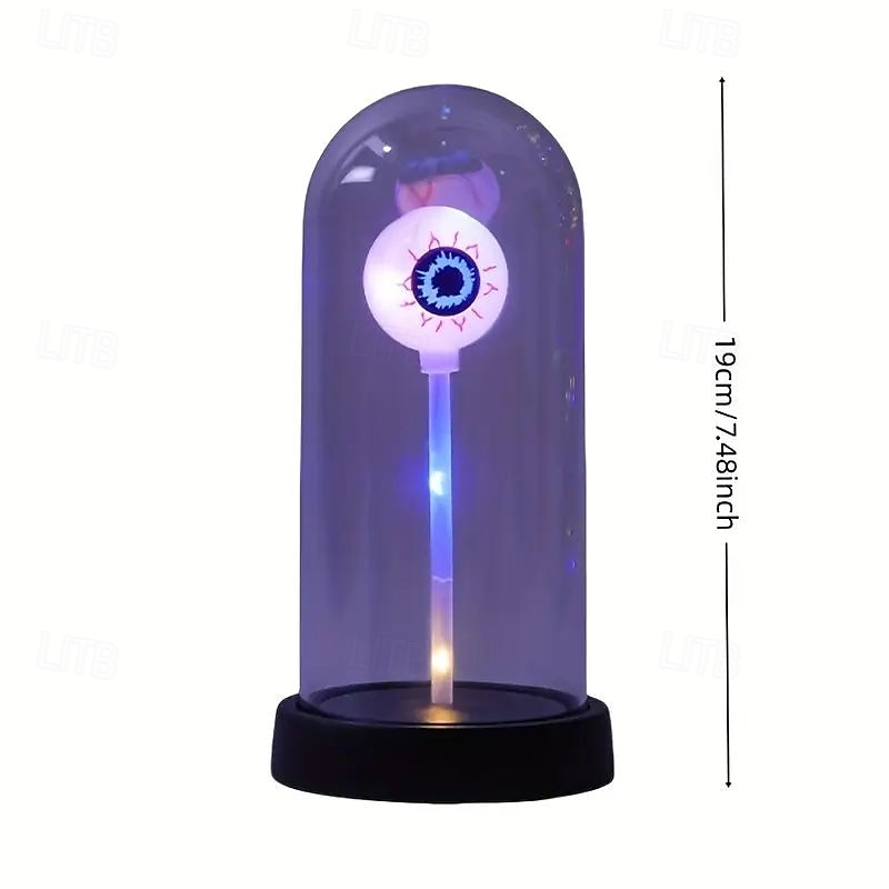 Décoration d'Halloween à LED alimentée par batterie, lumière de fête, globes oculaires lumineux d'horreur et lumières d'ambiance festives pour une utilisation intérieure et extérieure, décorations de de 2025 ? $19.49 –P9